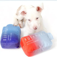 Parody Puff Dog Toy with Squeaker - Funny Puppy and Dog Toys for Small, Medium and Large Dogs
