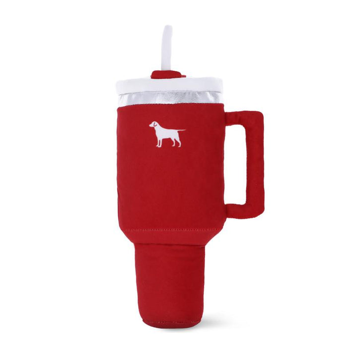 PUPROAR Pup Cup Tumbler Dog Toy – Plush Squeaky Dog Toys, Perfect Pet Toy for Puppy Birthday Presents & Chew Gift